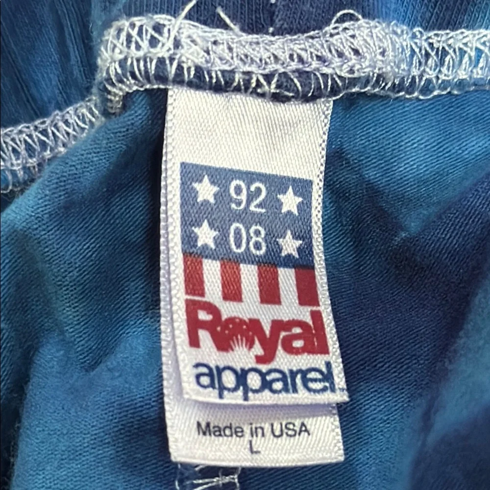 Blue Tie-Dye Leggings - Picture 2 of 3